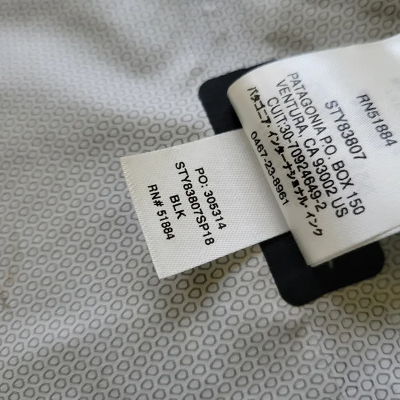 Patagonia Jacket Womens Small H2No Waterproof Hooded Rain Coat Outdoor Hiking - Picture 9 of 11